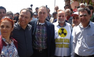 Ertuğrul Kürkçü Nükleere Karşı İnsan Zinciri Eylemine Katıldı